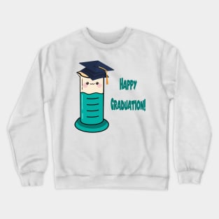 Happy Graduation Cylinder Crewneck Sweatshirt